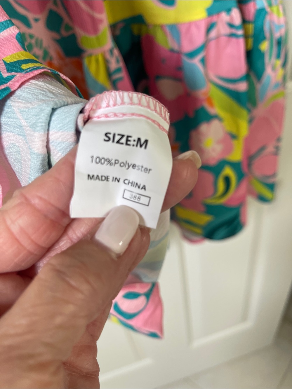 Floral Print Baby Doll Dress - Picture 8 of 10